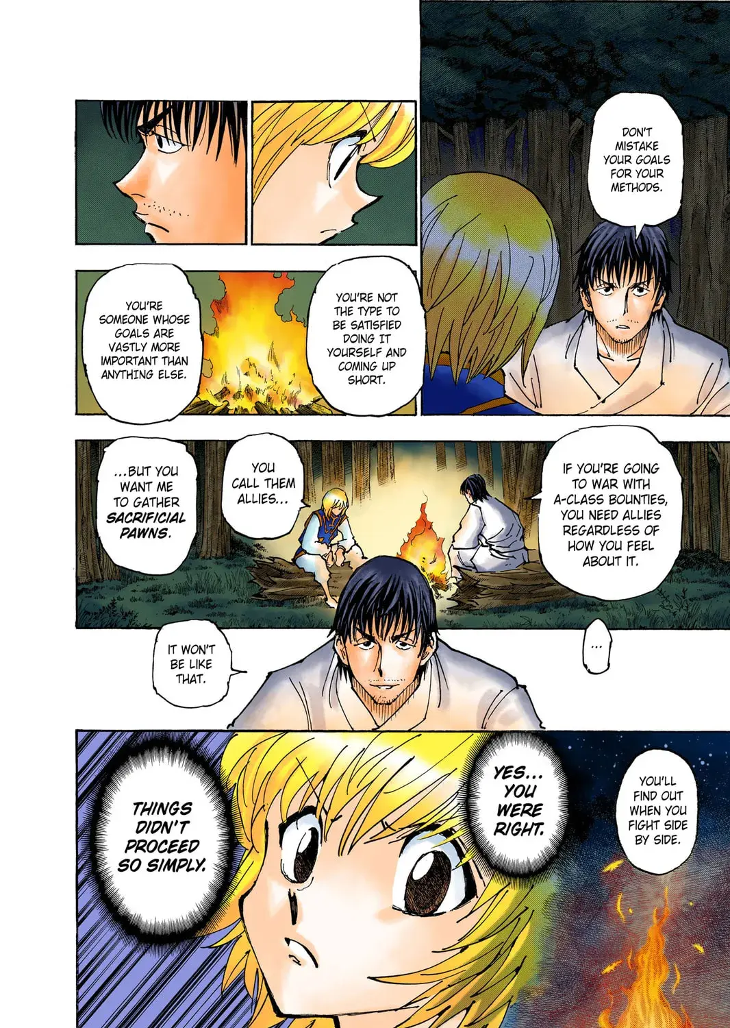 Hunter x Hunter Colored Manga, chapter 361, page 15