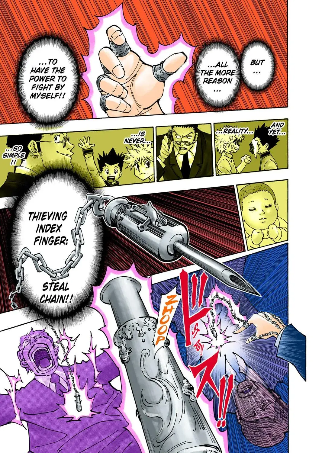 Hunter x Hunter Colored Manga, chapter 361, page 17