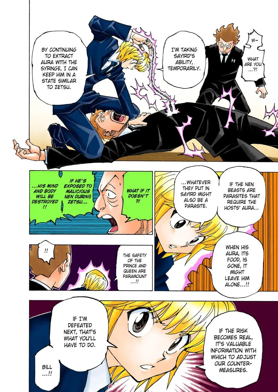 Hunter x Hunter Colored Manga, chapter 361, page 19