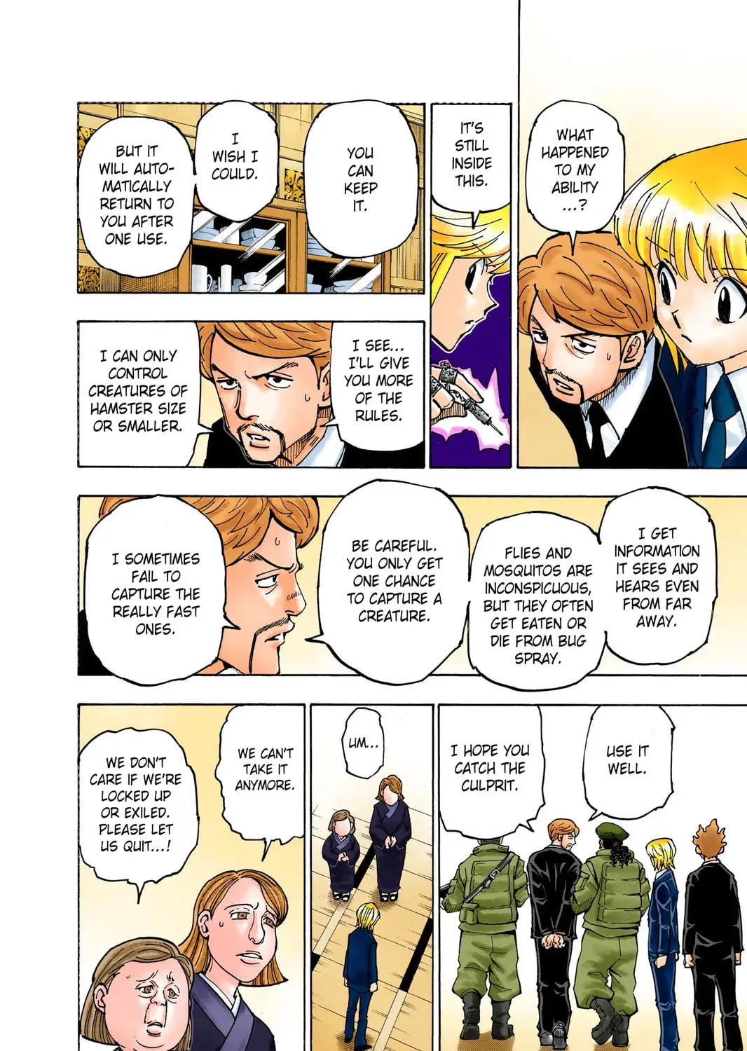 Hunter x Hunter Colored Manga, chapter 361, page 31