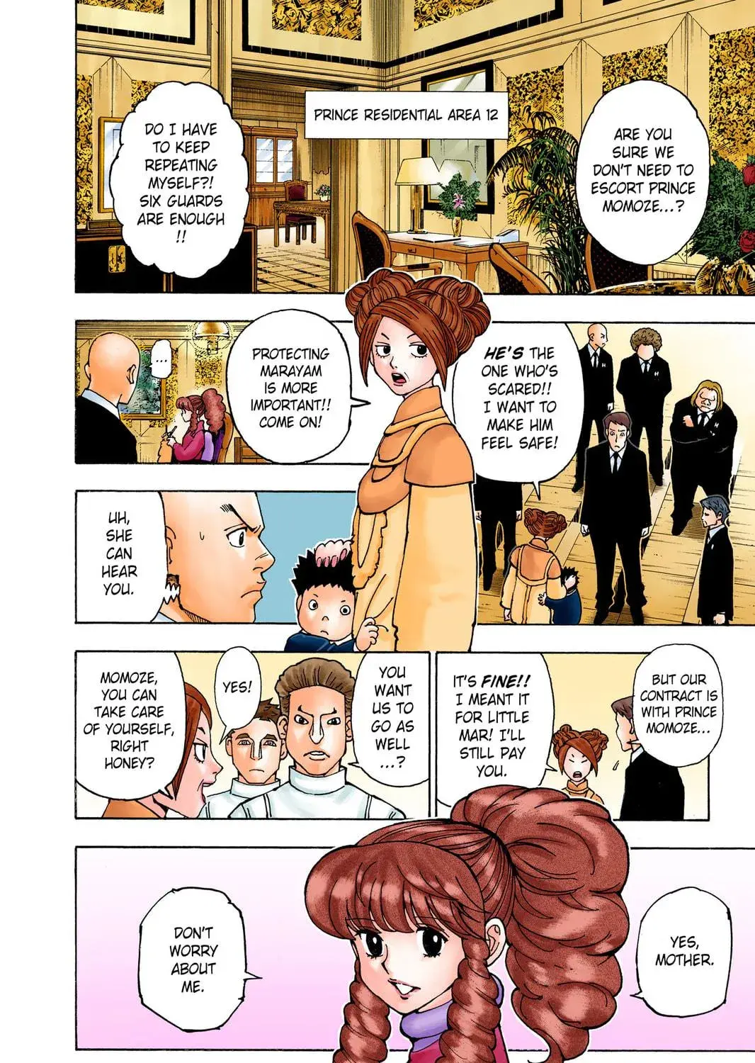 Hunter x Hunter Colored Manga, chapter 361, page 35