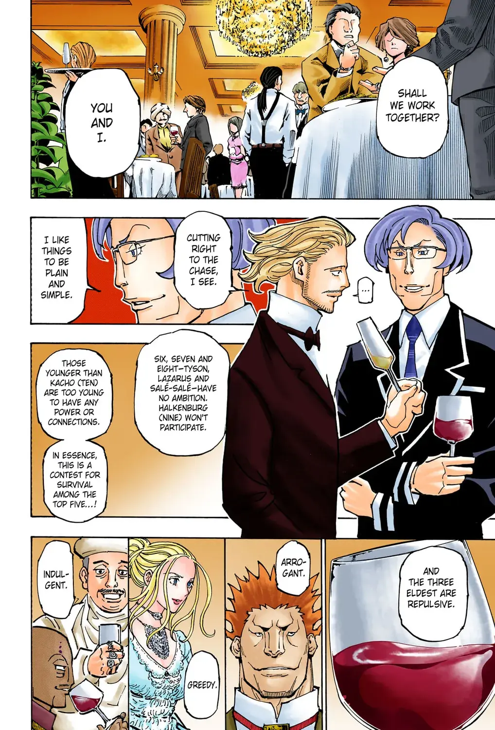 Hunter x Hunter Colored Manga, chapter 362, page 3