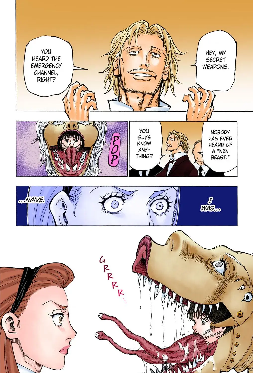 Hunter x Hunter Colored Manga, chapter 362, page 35