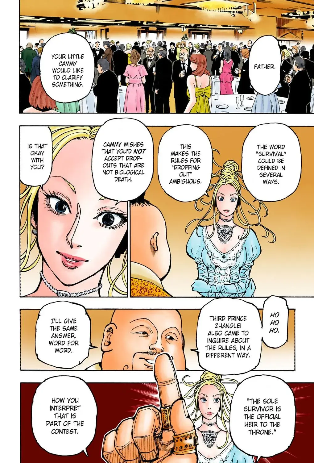Hunter x Hunter Colored Manga, chapter 363, page 5