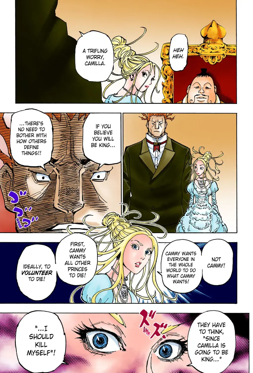 Hunter x Hunter Colored Manga, chapter 363, page 7