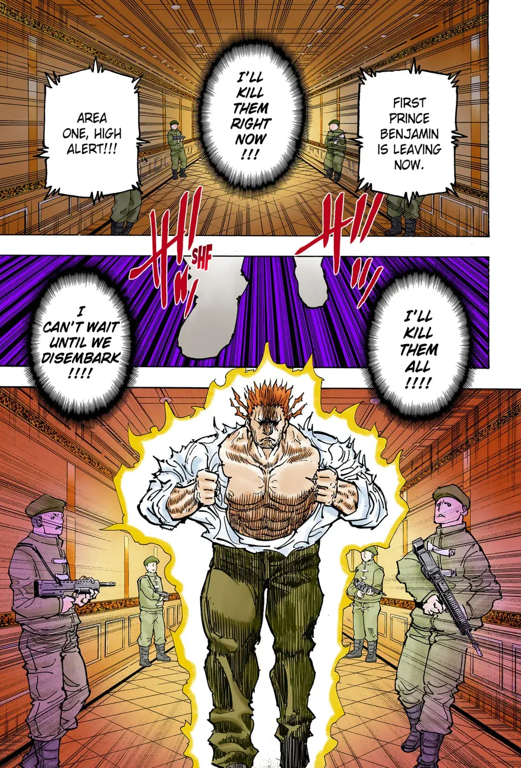 Hunter x Hunter Colored Manga, chapter 363, page 15