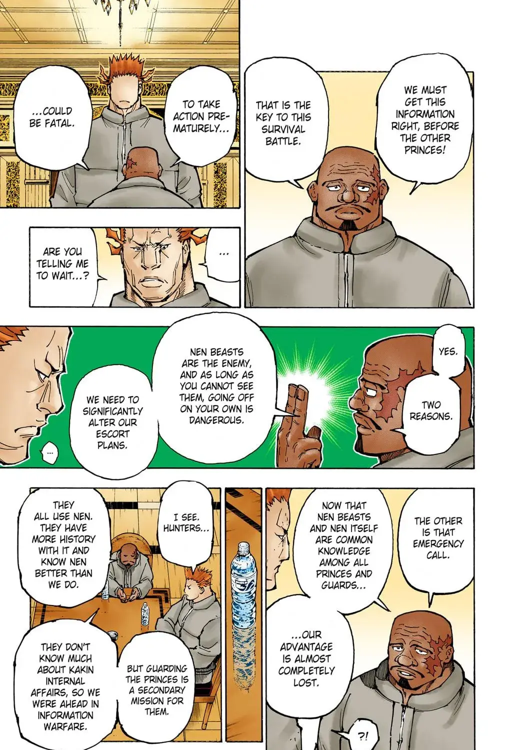 Hunter x Hunter Colored Manga, chapter 363, page 19