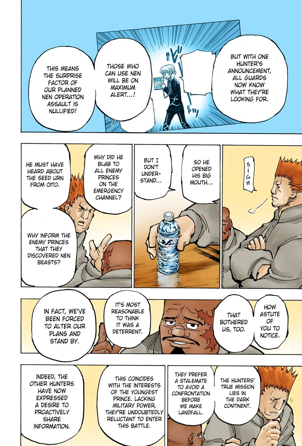 Hunter x Hunter Colored Manga, chapter 363, page 21