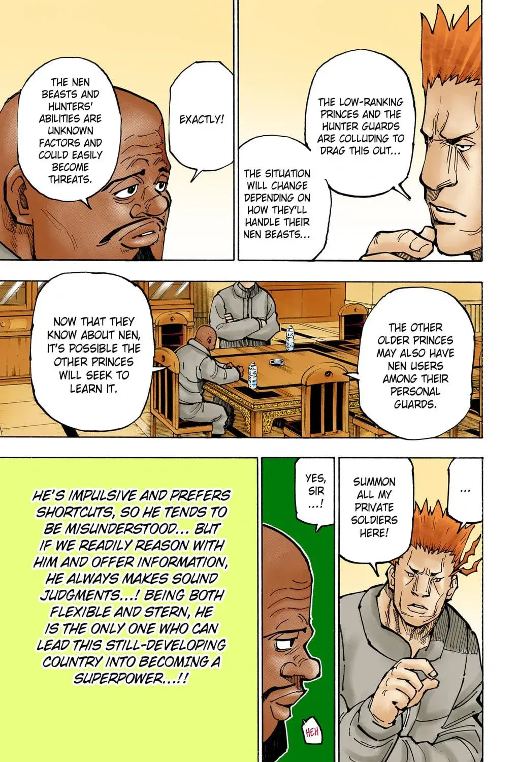 Hunter x Hunter Colored Manga, chapter 363, page 23