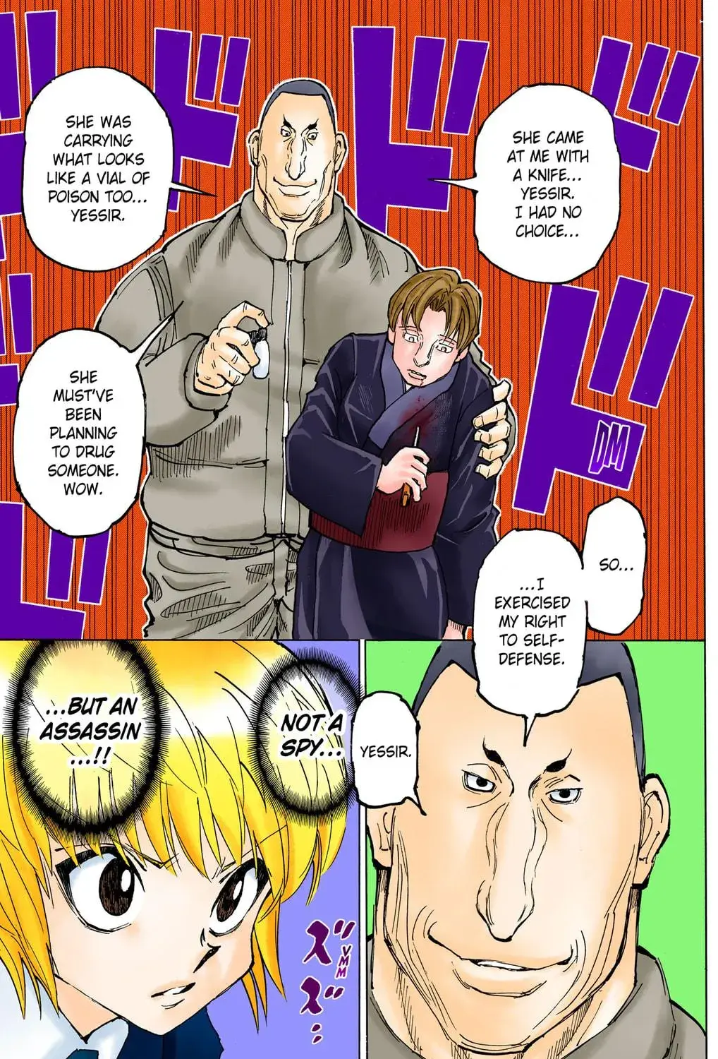 Hunter x Hunter Colored Manga, chapter 363, page 35