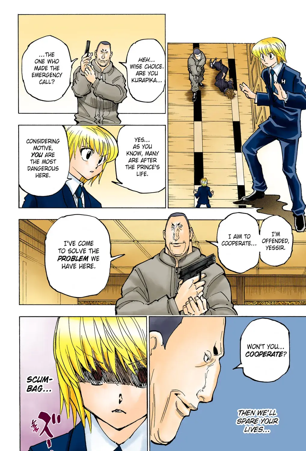 Hunter x Hunter Colored Manga, chapter 364, page 3