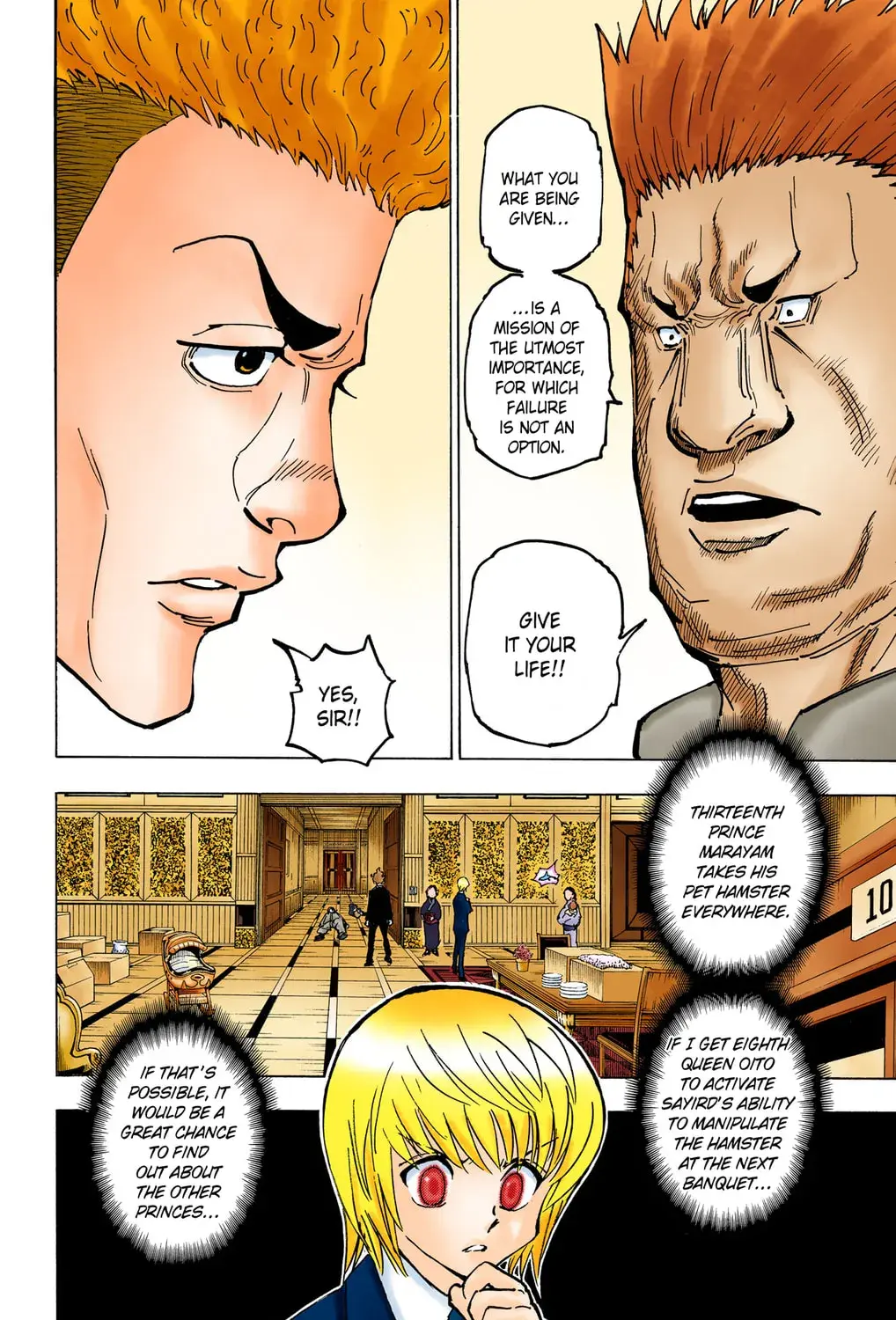 Hunter x Hunter Colored Manga, chapter 364, page 31