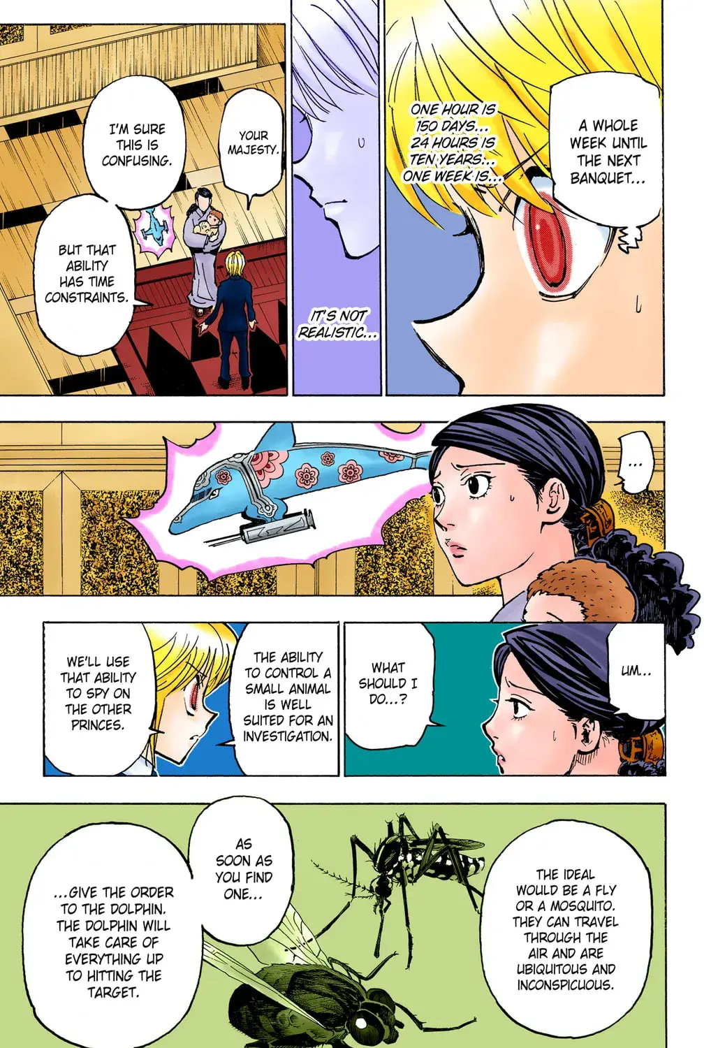 Hunter x Hunter Colored Manga, chapter 364, page 33