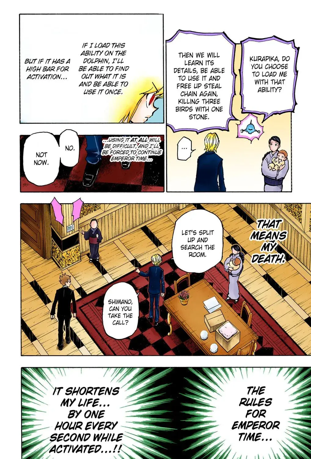 Hunter x Hunter Colored Manga, chapter 364, page 35