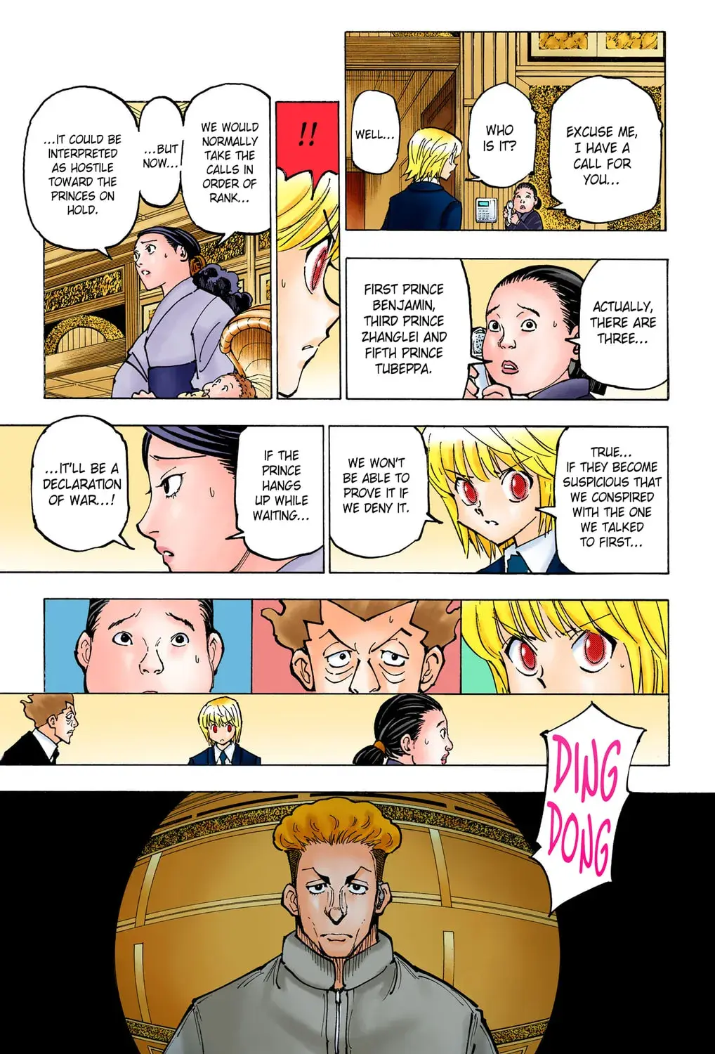Hunter x Hunter Colored Manga, chapter 364, page 37