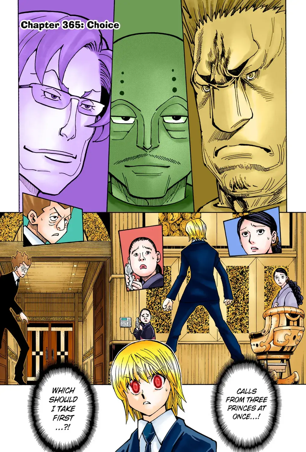 Hunter x Hunter Colored Manga, chapter 365, page 1