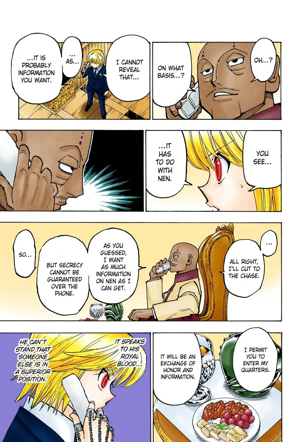Hunter x Hunter Colored Manga, chapter 365, page 9