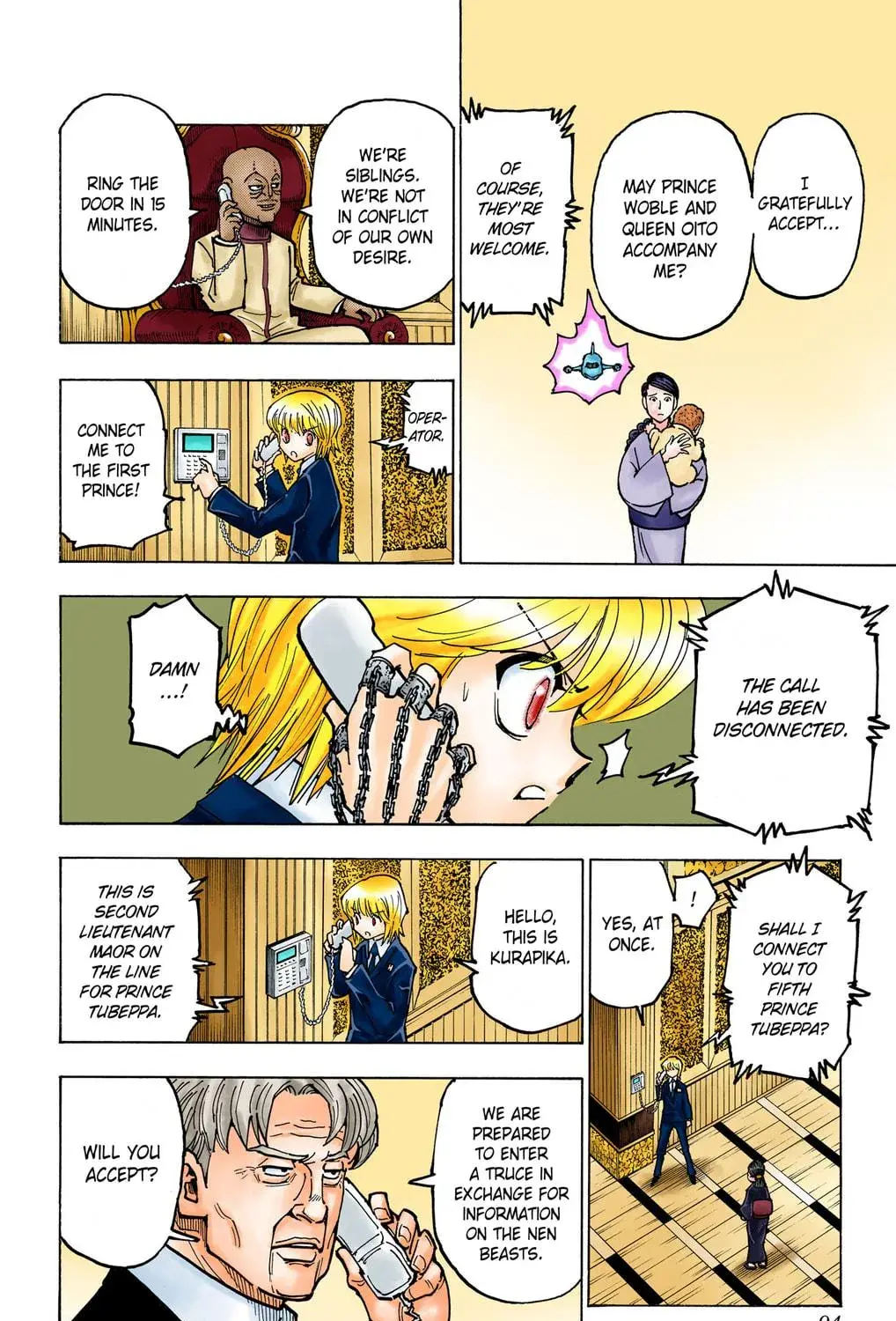 Hunter x Hunter Colored Manga, chapter 365, page 11