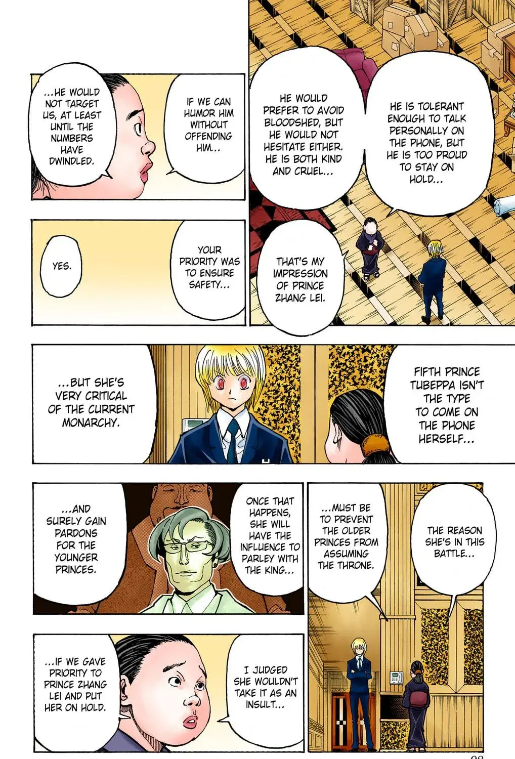 Hunter x Hunter Colored Manga, chapter 365, page 19