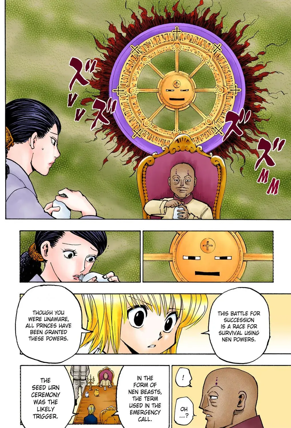 Hunter x Hunter Colored Manga, chapter 365, page 35