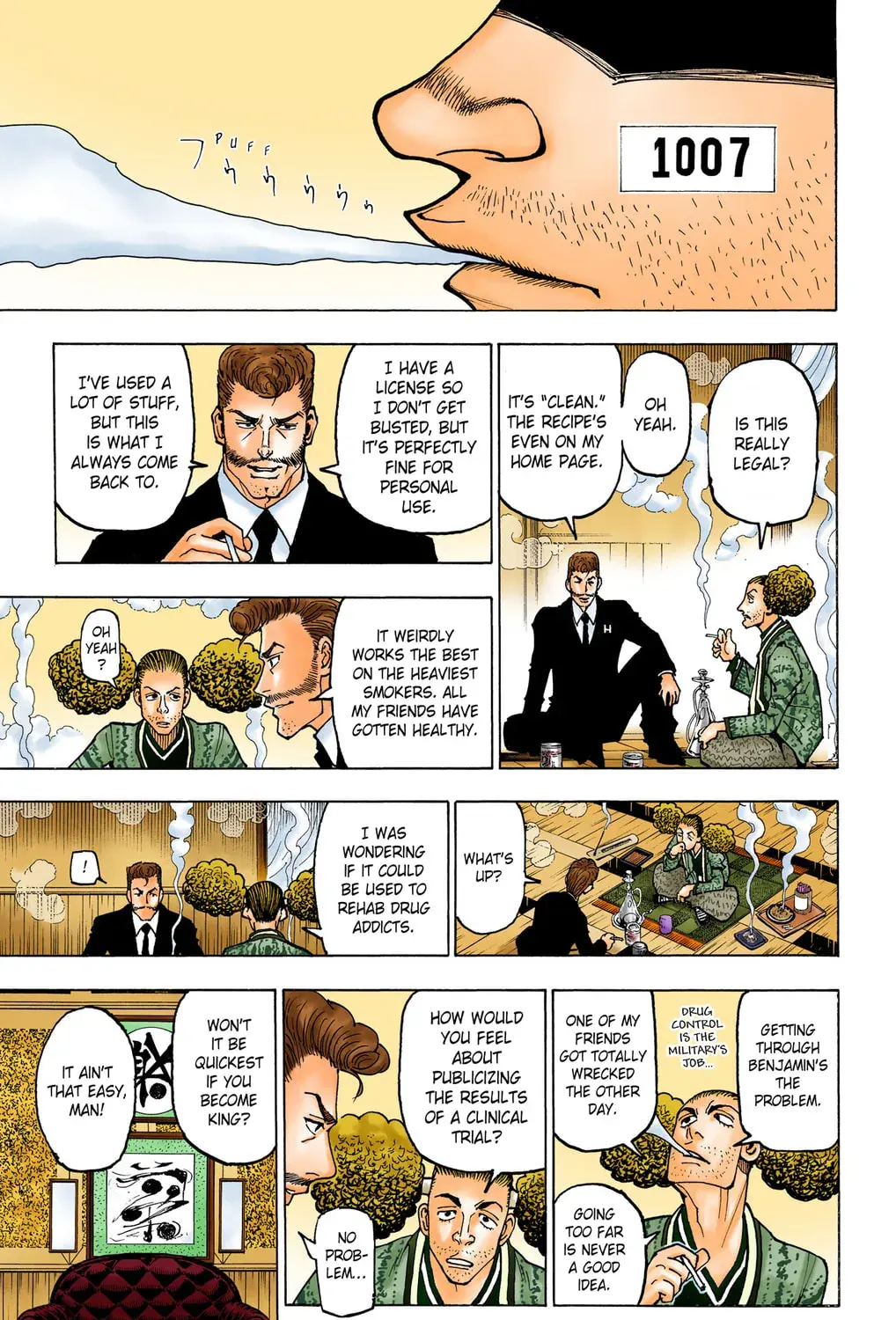 Hunter x Hunter Colored Manga, chapter 366, page 13