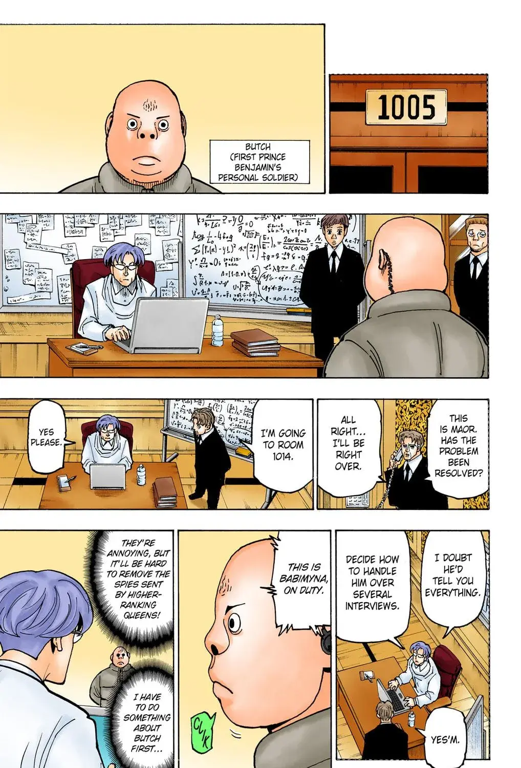 Hunter x Hunter Colored Manga, chapter 366, page 17