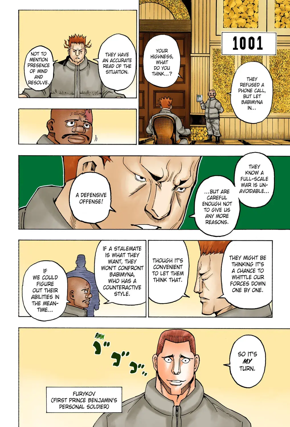 Hunter x Hunter Colored Manga, chapter 366, page 31