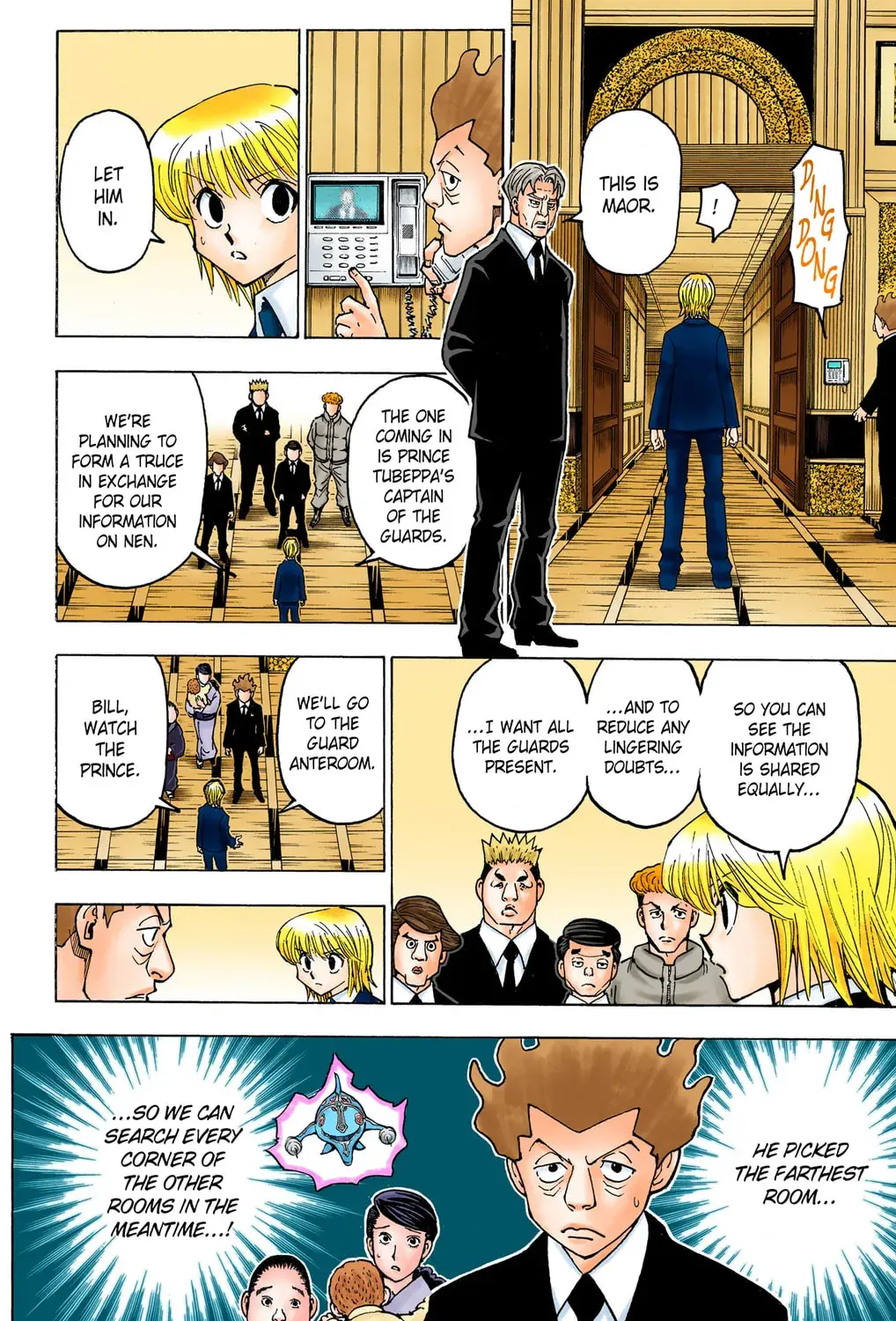 Hunter x Hunter Colored Manga, chapter 367, page 3