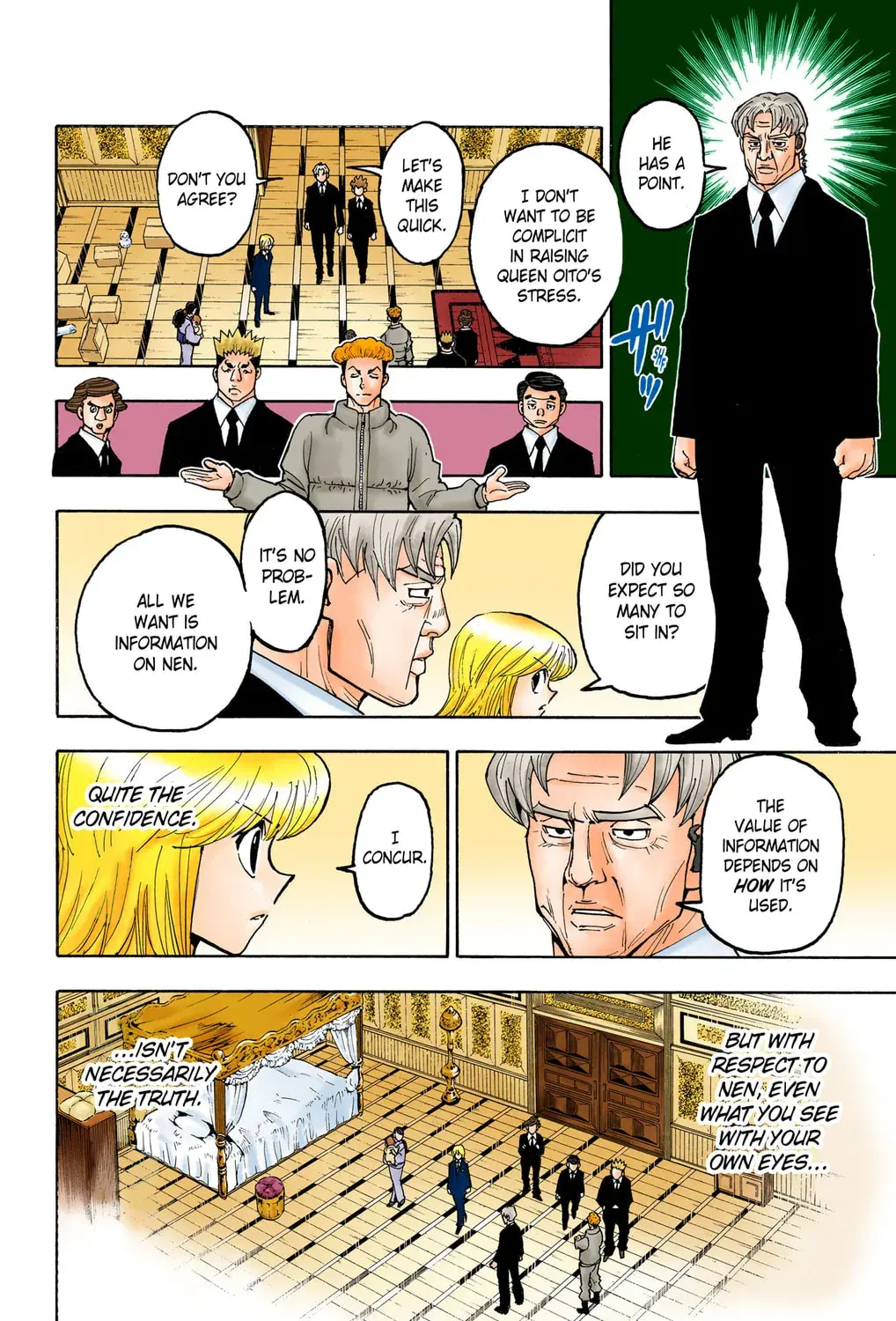 Hunter x Hunter Colored Manga, chapter 367, page 7