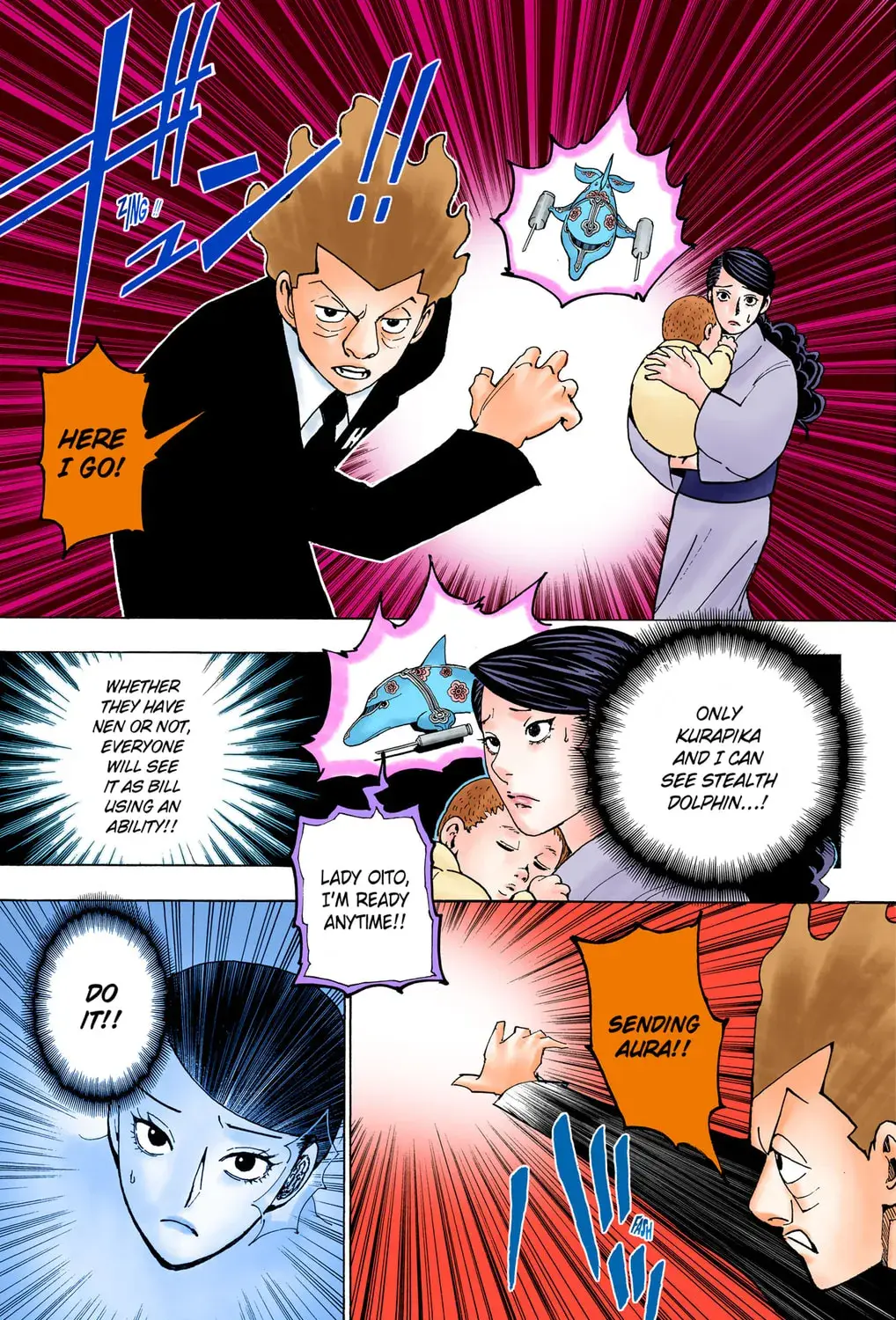 Hunter x Hunter Colored Manga, chapter 367, page 21