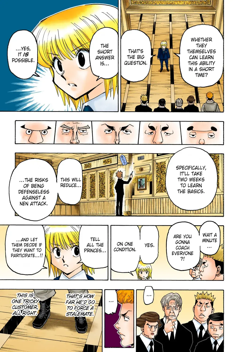 Hunter x Hunter Colored Manga, chapter 367, page 33