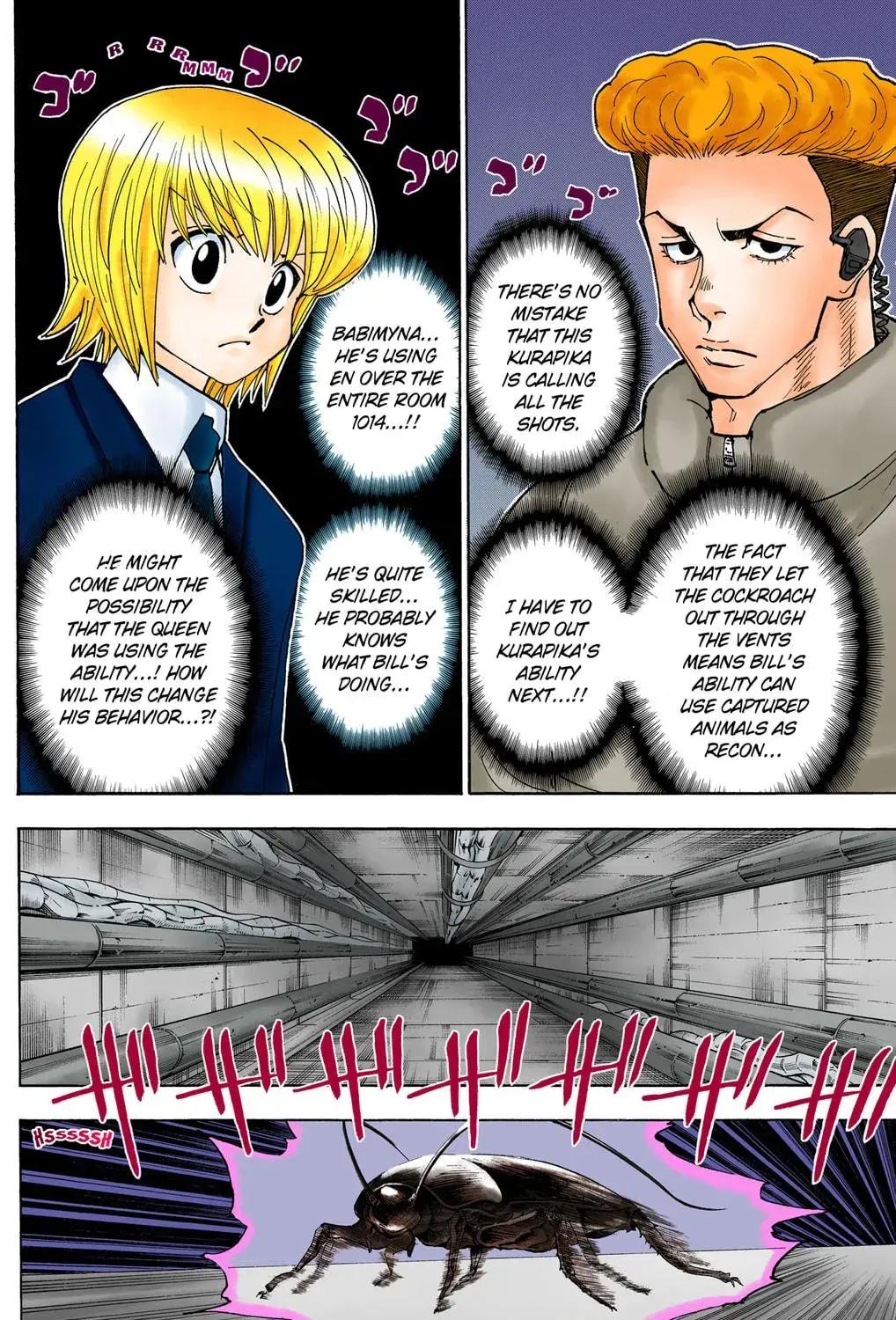 Hunter x Hunter Colored Manga, chapter 367, page 35