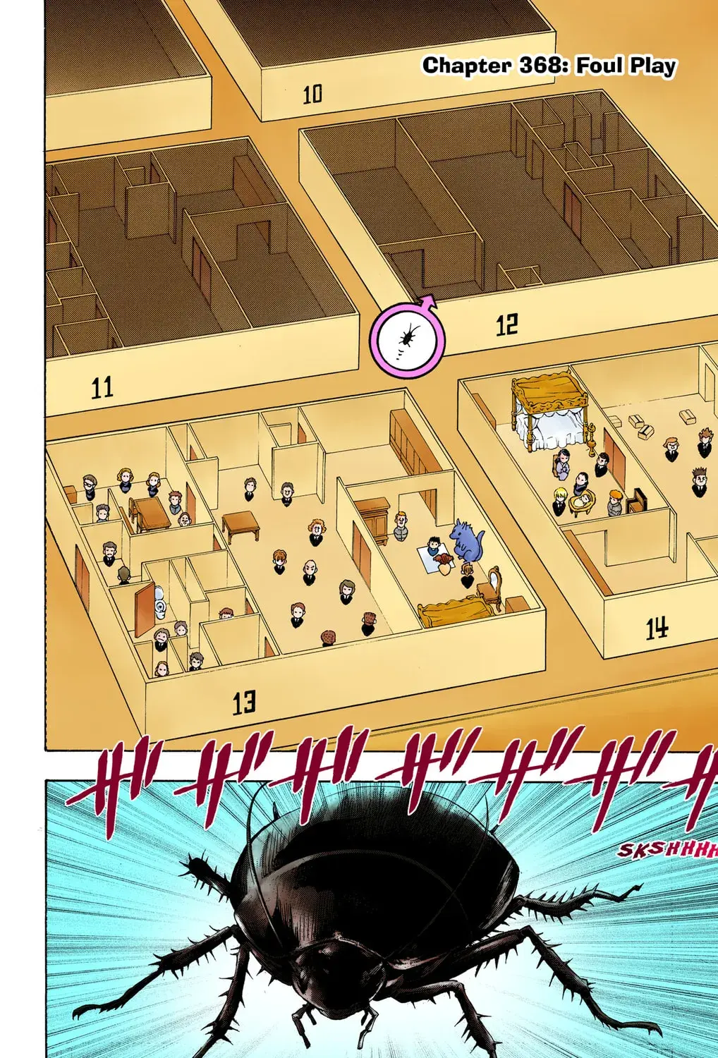 Hunter x Hunter Colored Manga, chapter 368, page 3