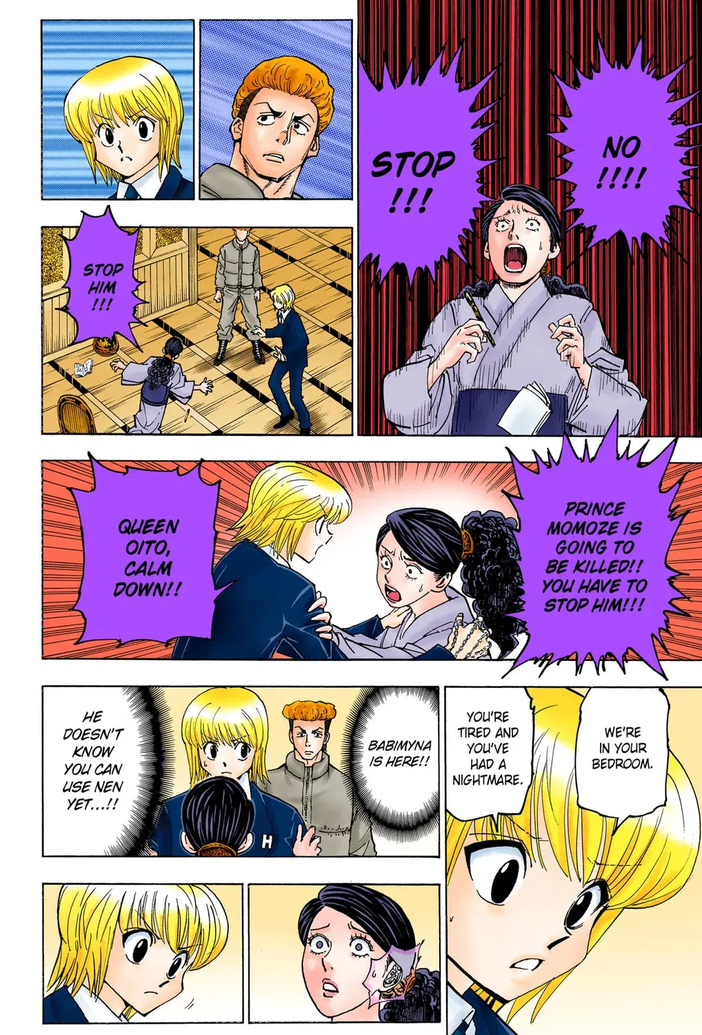 Hunter x Hunter Colored Manga, chapter 368, page 7