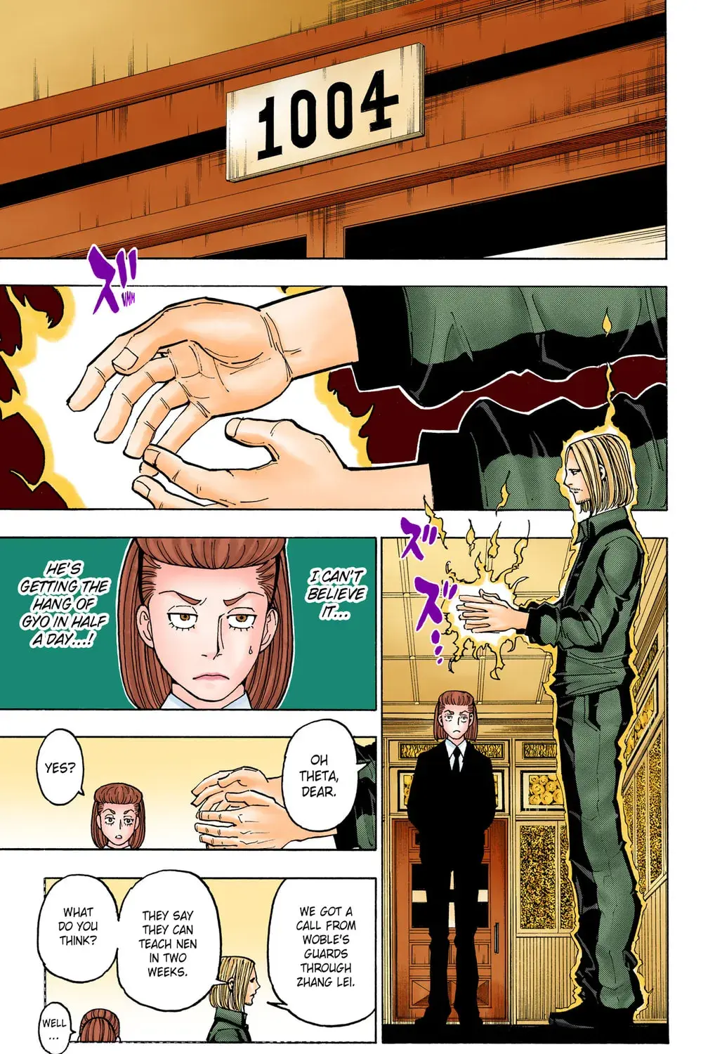 Hunter x Hunter Colored Manga, chapter 368, page 33