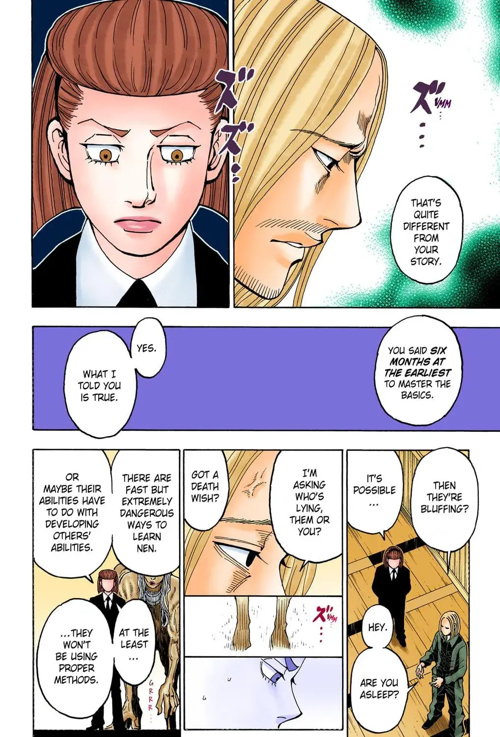 Hunter x Hunter Colored Manga, chapter 368, page 35