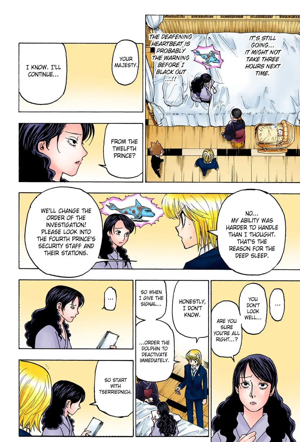 Hunter x Hunter Colored Manga, chapter 369, page 9