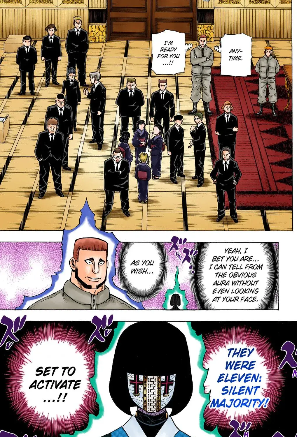 Hunter x Hunter Colored Manga, chapter 369, page 35
