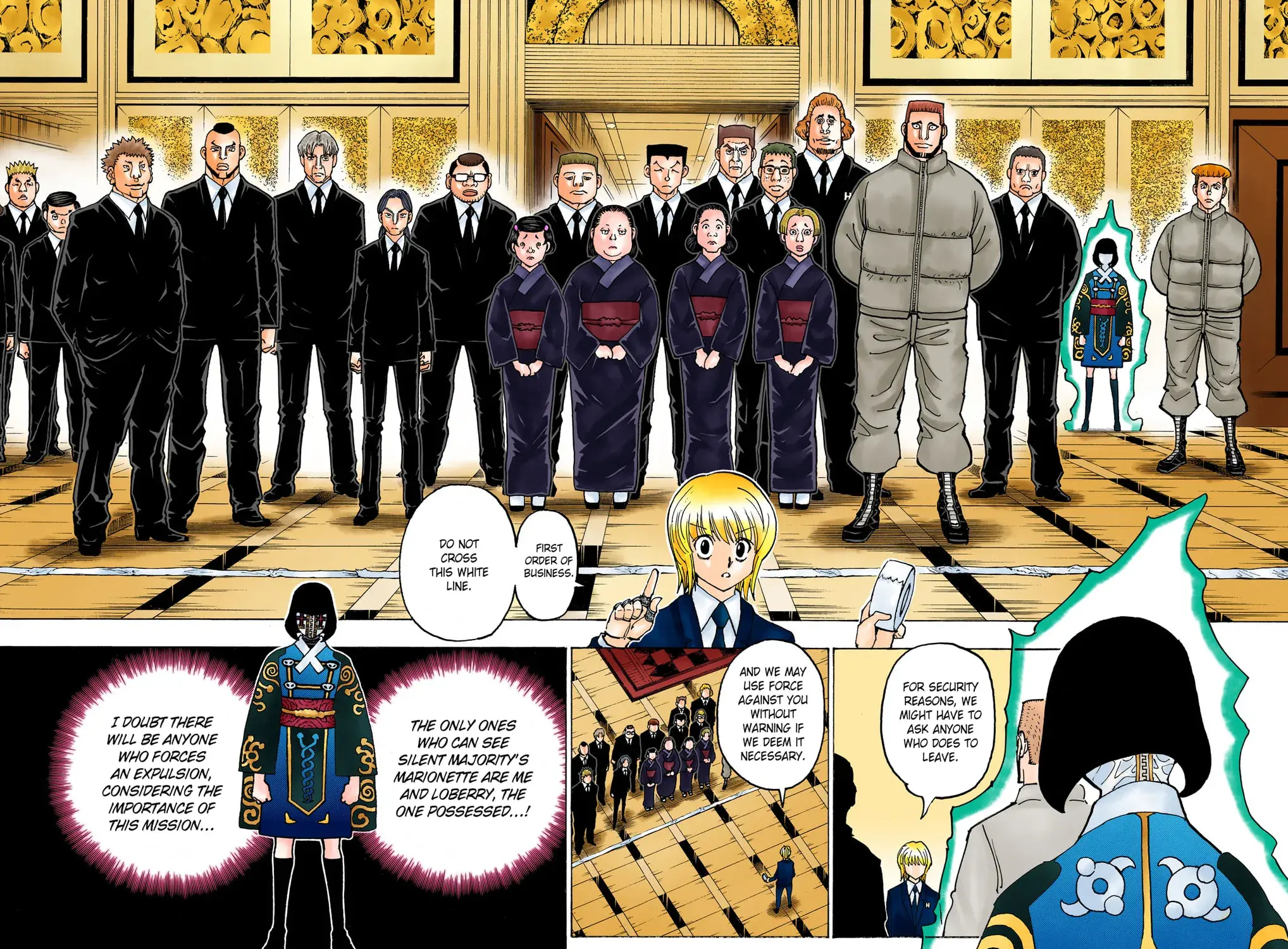 Hunter x Hunter Colored Manga, chapter 370, page 3