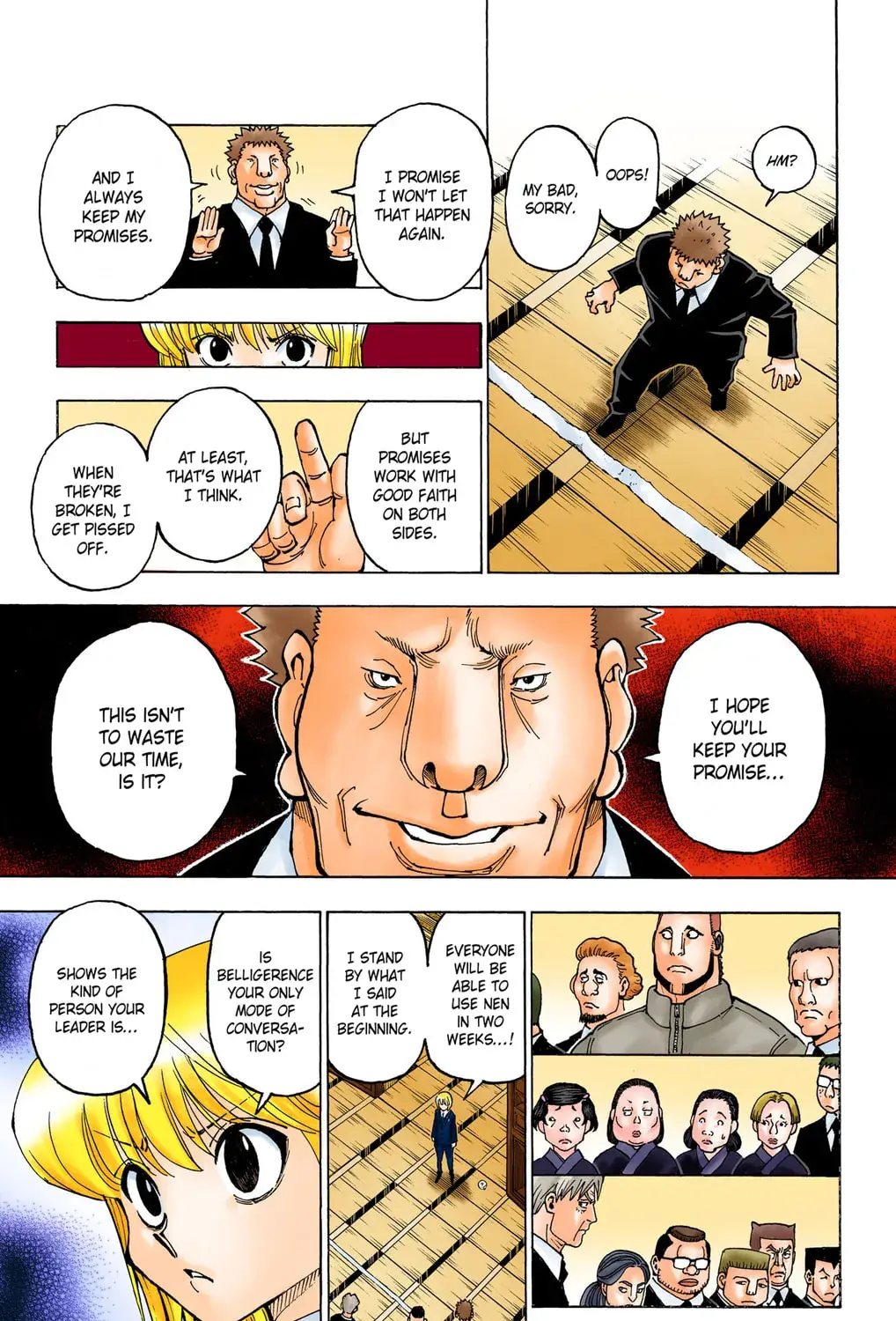 Hunter x Hunter Colored Manga, chapter 370, page 7