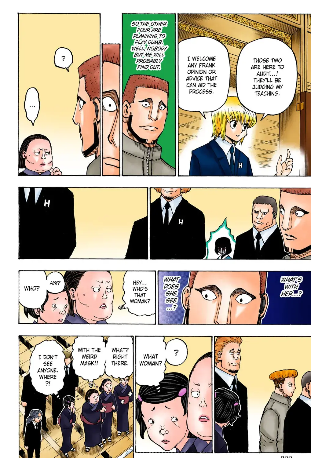 Hunter x Hunter Colored Manga, chapter 370, page 21