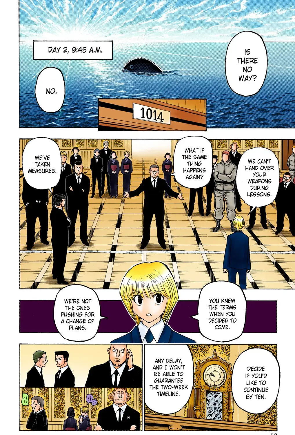 Hunter x Hunter Colored Manga, chapter 371, page 7