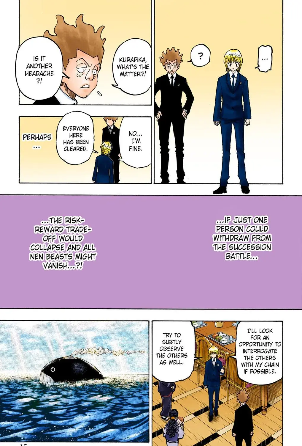 Hunter x Hunter Colored Manga, chapter 371, page 17