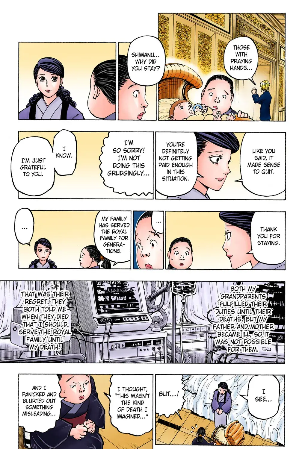 Hunter x Hunter Colored Manga, chapter 371, page 21