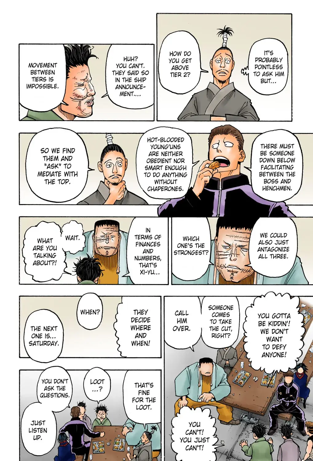 Hunter x Hunter Colored Manga, chapter 371, page 31