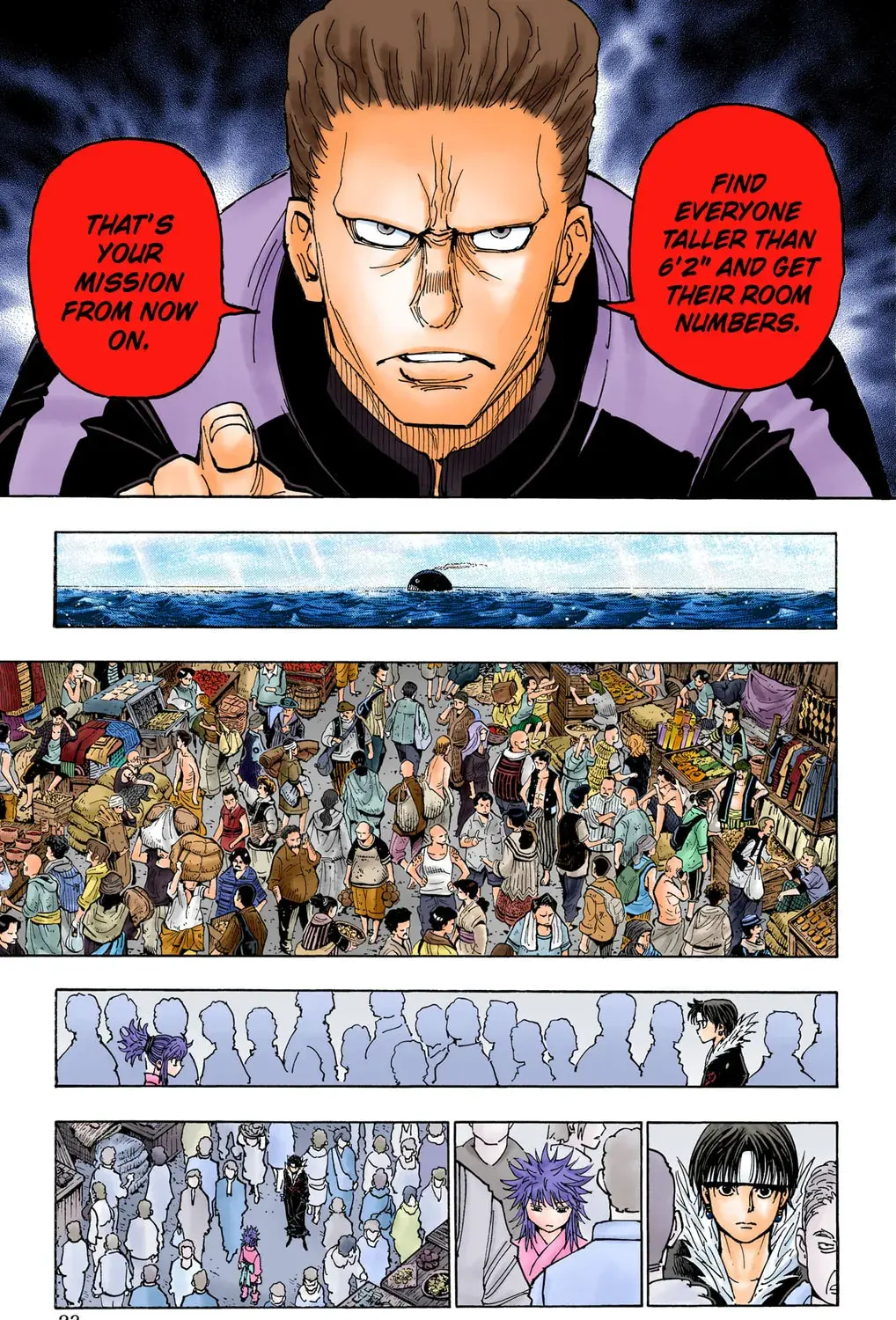 Hunter x Hunter Colored Manga, chapter 371, page 33