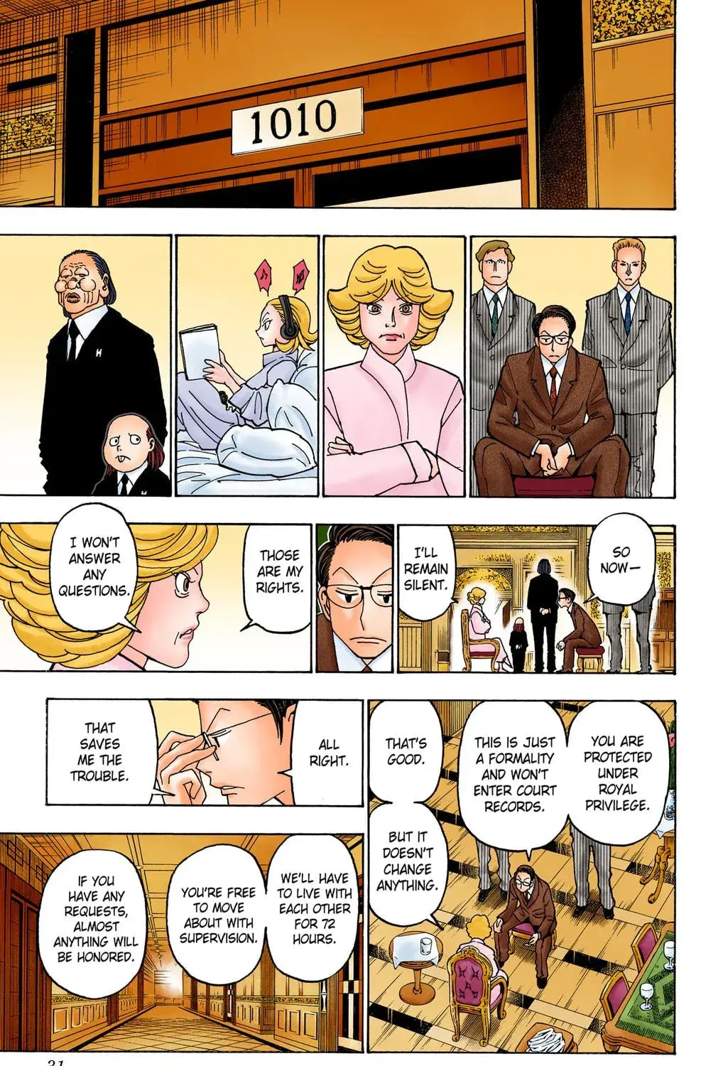 Hunter x Hunter Colored Manga, chapter 372, page 5