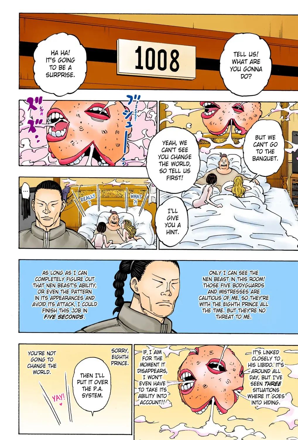 Hunter x Hunter Colored Manga, chapter 372, page 15