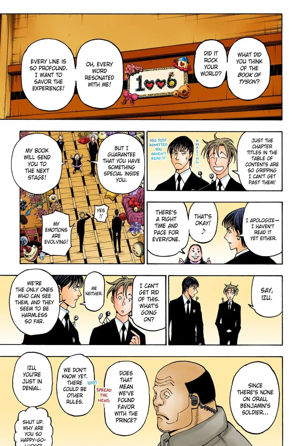 Hunter x Hunter Colored Manga, chapter 372, page 17