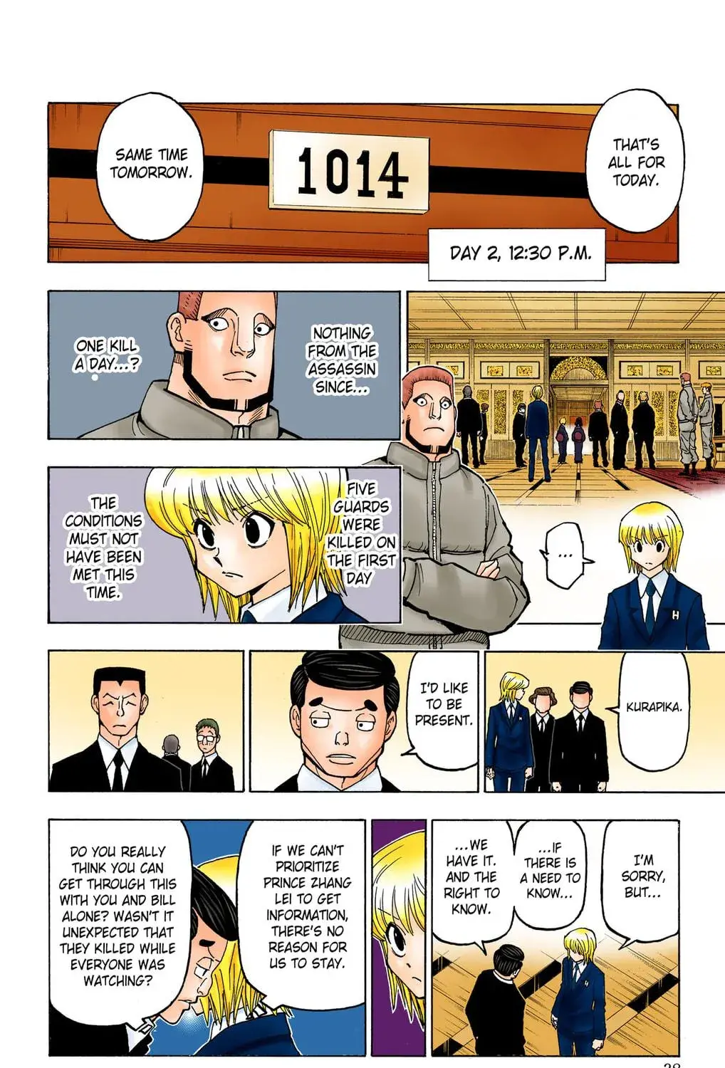 Hunter x Hunter Colored Manga, chapter 372, page 19